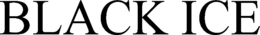 BLACK ICE trademark