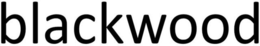 BLACKWOOD trademark
