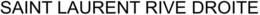 SAINT LAURENT RIVE DROITE trademark