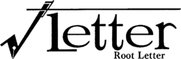 vLETTER ROOT LETTER trademark