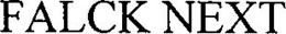 FALCK NEXT trademark