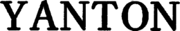 YANTON trademark