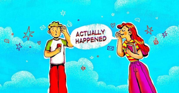 ACTUALLY HAPPENED trademark