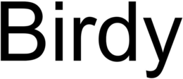 BIRDY trademark