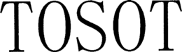 TOSOT trademark