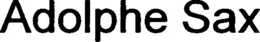 ADOLPHE SAX trademark