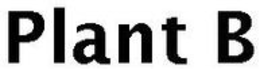 PLANT B trademark