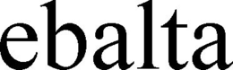 EBALTA trademark