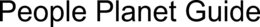 PEOPLE PLANET GUIDE trademark