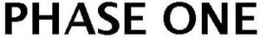 PHASE ONE trademark