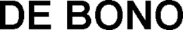 DE BONO trademark