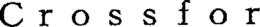 CROSSFOR trademark