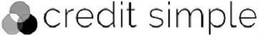 CREDIT SIMPLE trademark