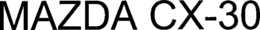 MAZDA CX-30 trademark