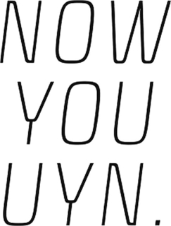 NOW YOU UYN trademark