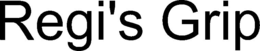 REGI'S GRIP trademark