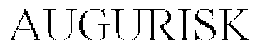 AUGURISK trademark