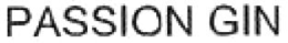 PASSION GIN trademark
