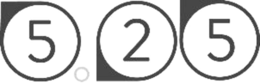 5 25 trademark