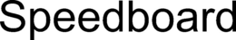 SPEEDBOARD trademark