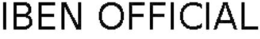 IBEN OFFICIAL trademark