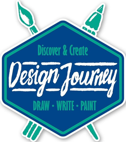 DISCOVER & CREATE DESIGN JOURNEY DRAW WRITE PAINT trademark
