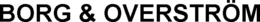 BORG & OVERSTRÖM trademark