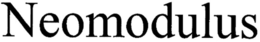 NEOMODULUS trademark