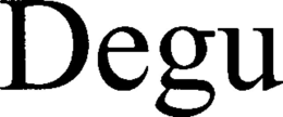 DEGU trademark