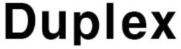 DUPLEX trademark