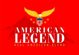 AMERICAN LEGEND REAL AMERICAN BLEND trademark