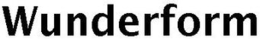 WUNDERFORM trademark