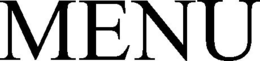 MENU trademark