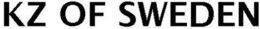 KZ OF SWEDEN trademark