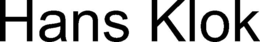 HANS KLOK trademark
