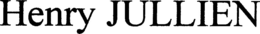 HENRY JULLIEN trademark