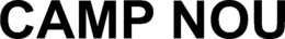 CAMP NOU trademark