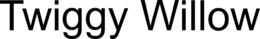TWIGGY WILLOW trademark