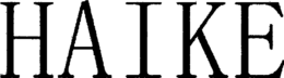 HAIKE trademark