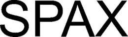 SPAX trademark