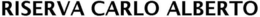 RISERVA CARLO ALBERTO trademark