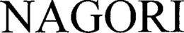 NAGORI trademark
