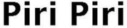 PIRI PIRI trademark