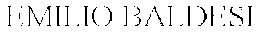 EMILIO BALDESI trademark