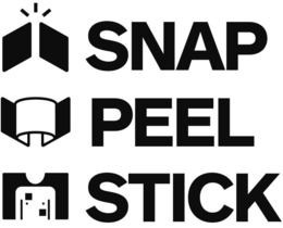 SNAP PEEL STICK trademark