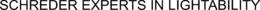 SCHREDER EXPERTS IN LIGHTABILITY trademark