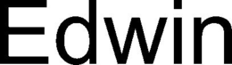 EDWIN trademark