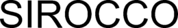 SIROCCO trademark