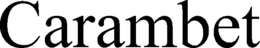 CARAMBET trademark