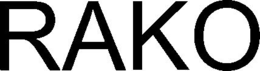 RAKO trademark